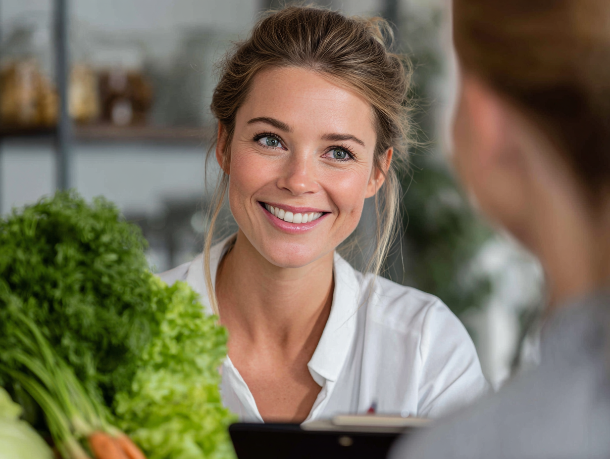 Свіжі овочі та фрукти на кухонному столі